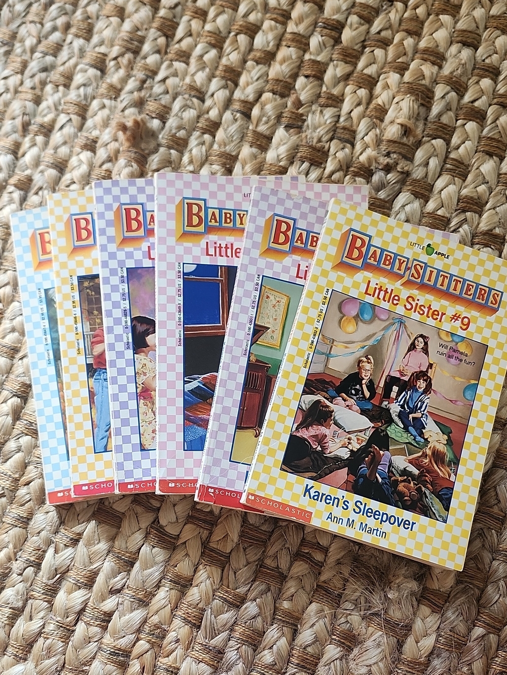 Babysitters Club Little Sisters Vintage Books - Set Of 6